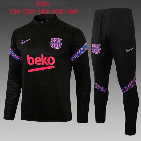 Kinder Sweatshirts Barcelona 2022 Schwarz